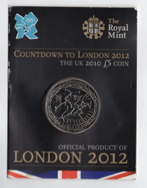 2012 Countdown to London 5 Pound Coin The Royal Mint