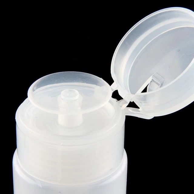 Distributeur Vernis à ongle Bouteille vide Abaisser récipient de liquide Pompe 7