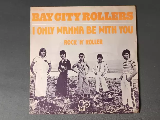 Vinyl Record 45t Ray City Rollers I Only Wanna Be With You 45 RPM Vintage Boot