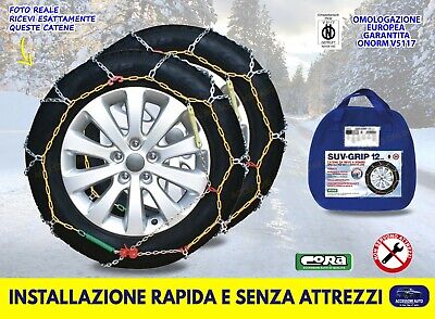 Cora CATENE NEVE CORA SUVGRIP 12mm RUOTA 20 MISURA 295/40-20 FRP 