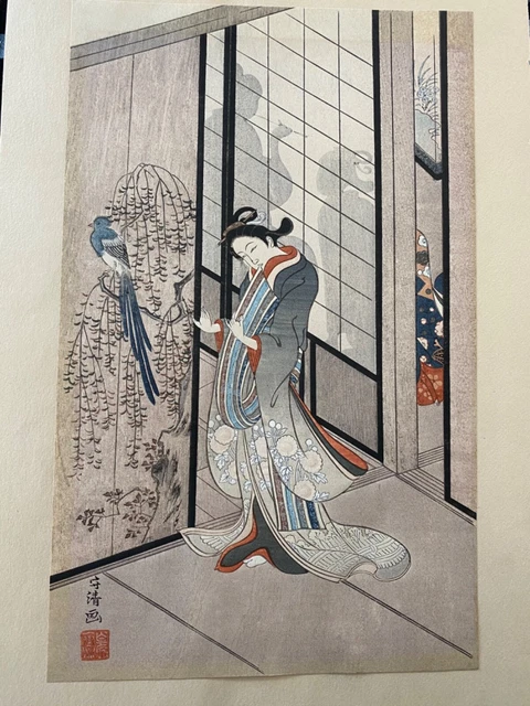 希少 ビンテージ 真作 野田龍二 占い 直筆サイン 椿近代画廊 絵画 油絵 
