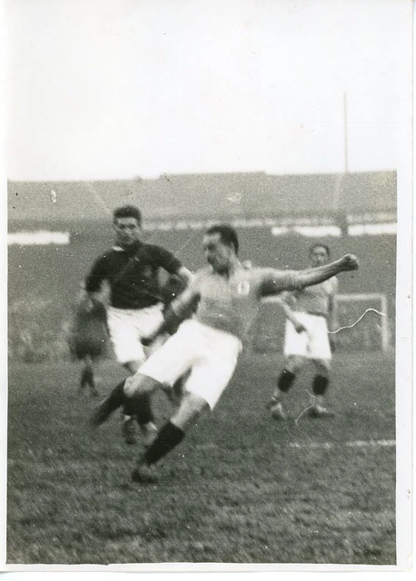 Tirage Argentique Vintage – Paris, Stade Buffalo, France-Irlande – Circa 1930 – 13x18 Cm
