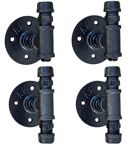Loudoun Rustics Industrial Hooks for Bathroom Robe. Wall Hooks for Hanging Towel