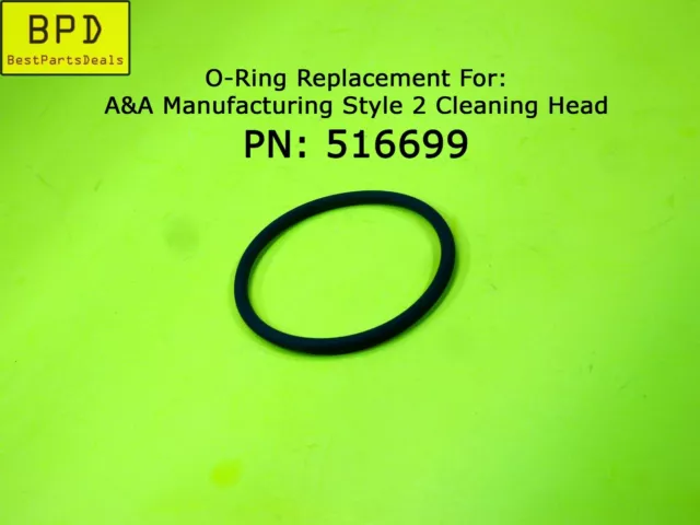 A&A Manufacturing Style II Cleaning Head O-ring 516699