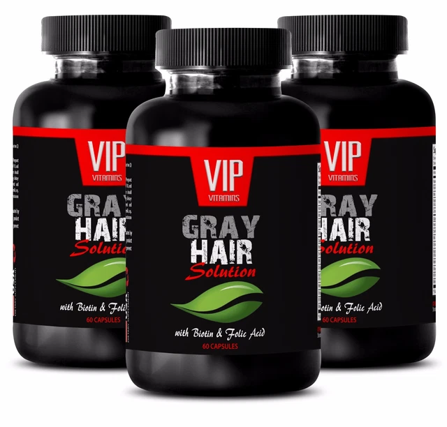 HAIR GROWTH GRAY HAIR SOLUTION. DIETARY SUPPLEMENT Saw Palmetto