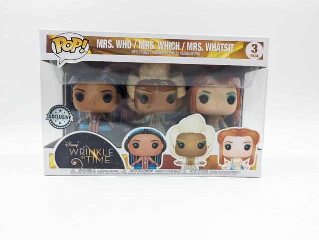 Pop! A Wrinkle In Time Mrs Who Vinyl Figur – 10 Cm, Offizielle Disney Lizenz