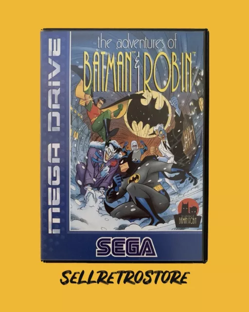 The Adventures of Batman & Robin - Sega Mega Drive - CIB - OVP - Sammlerzustand
