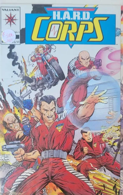 THE HARD CORPS 1 JIM LEE GOLD Comic December 1992