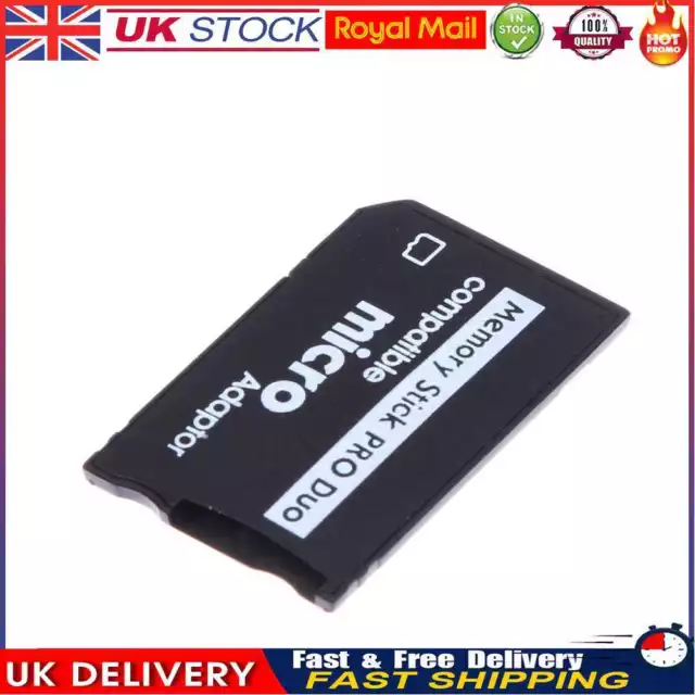 TF To MS Card Memory Stick Card Adapter Plug and Play Card Reader for Pro Duo