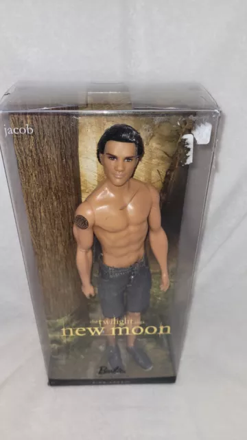 Barbie Collector The Twilight Saga New Moon Jacob Pink Label In Original Box