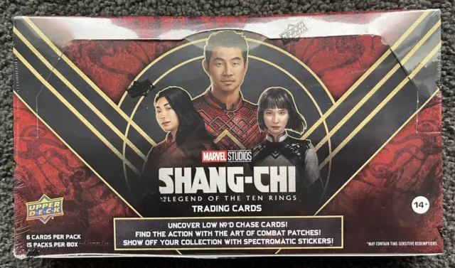 Upper deck Marvel Studios Shang-Chi and the Legend of the Ten Rings Hobby Box