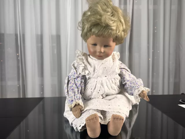Käthe Kruse Puppe 44 cm. - Zustand Siehe Foto.