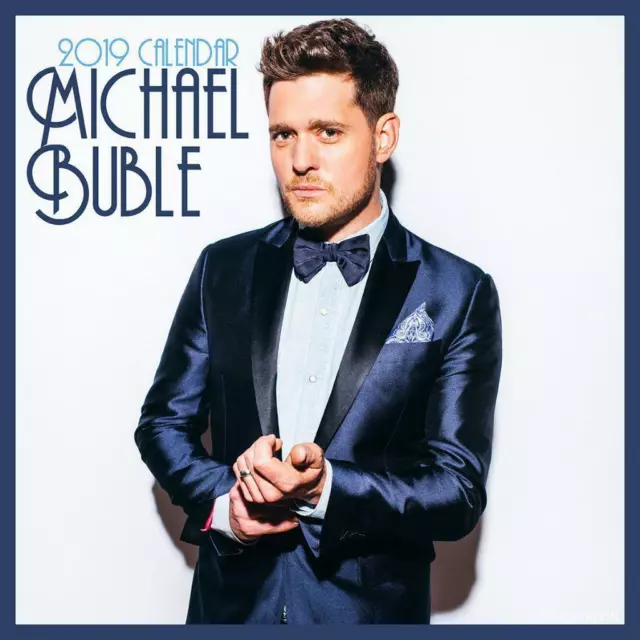 Michael Buble ~ Calendrier / Wall Calendar 2019 + Poster Brand New / Sealed©Tbc