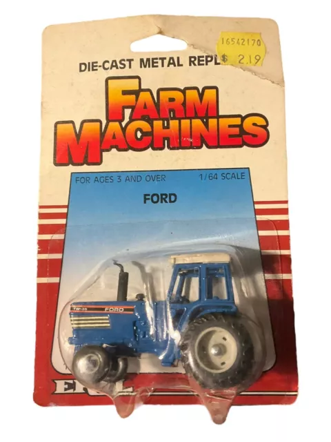 Ford TW-35 Tractor Farm Machines Ertl Die-Cast Metal Replica 1/64 Scale #899 §