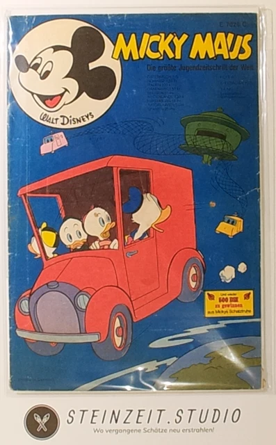 Micky Maus - Heft Nr. 6/1971 - (06.02.1971) - Zustand 2-3