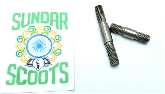 Lambretta Gp. Li, Sx & Tv Stainless Steel Inlet Manifold Bolt / Stud Kit