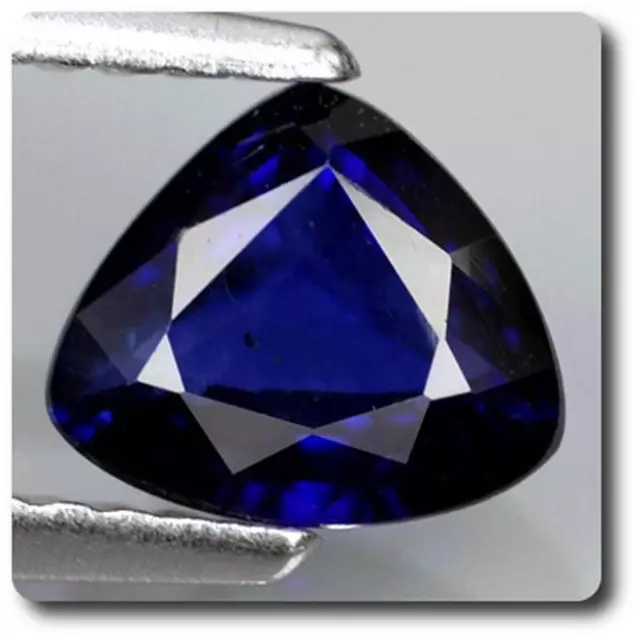 SAPHIR BLEU. 0.99 cts. VVS2. Ceylan, Srilanka. Avec Certificat