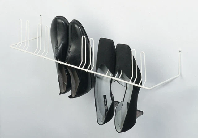 Support de Chaussures Mural pour 4/6 Paire Stiefelhalter Fixation Mur
