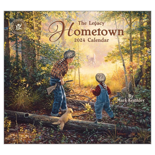 LEGACY 2024 CALENDAR Hometown Calender Fits Wall Frame 10.52 PicClick
