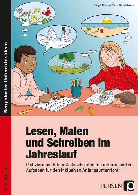Lesen, Malen und Schreiben im Jahreslauf ~ Birgit Holzer ~  9783403236597