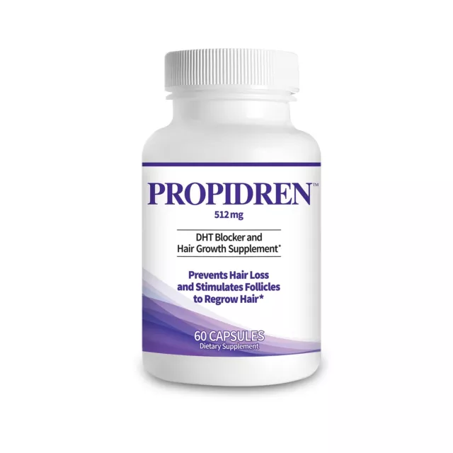 Propidren by HairGenics - DHT Blocker with Saw Palmetto To Prevent Hair Loss