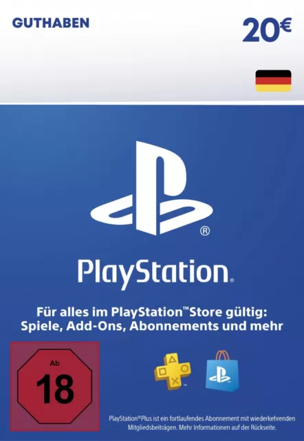 20 euro Playstation karte deutschland