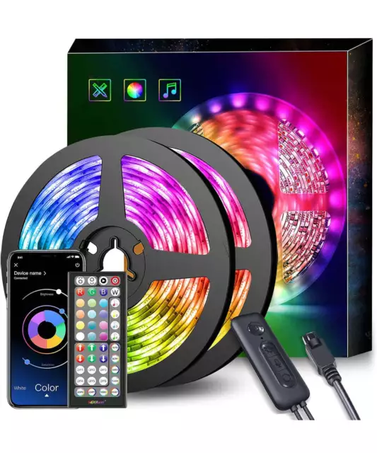 LED Strip Lights, Music Sync Colours for home/office