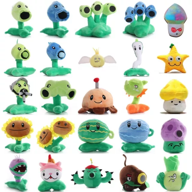 Plants vs Zombies PVZ Figures Plush Baby Stuffed Soft Game Dolls Kids Toys New