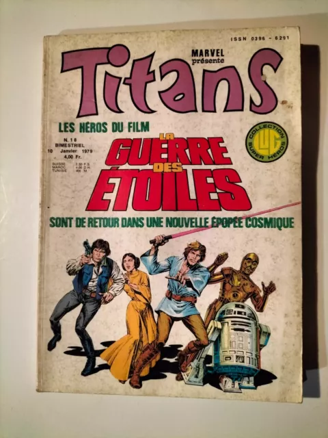 Bd Comics Super Heros 1979 Titans N° 18 La Guerre Des Etoiles Marvel Lug (M249)