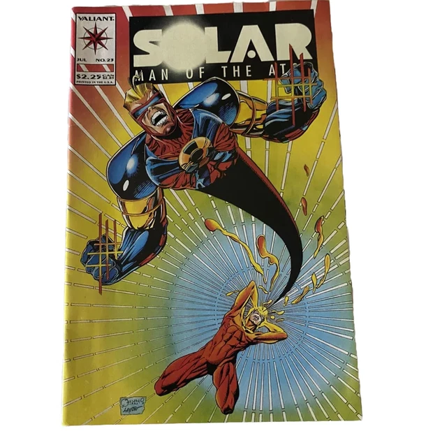 Solar Man of the Atom Comic Book #23 Valiant 1993 Great Condition