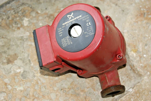 POMPE DE CHAUDIERE circulateur GRUNDFOS UPS 25-55 180 Occasion garantie ...