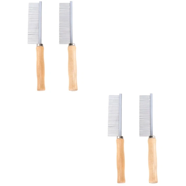 4 pcs Haustier Kamm Pet Kämme für Katzen Pflege Kamm Katze Pflege Kamm 9