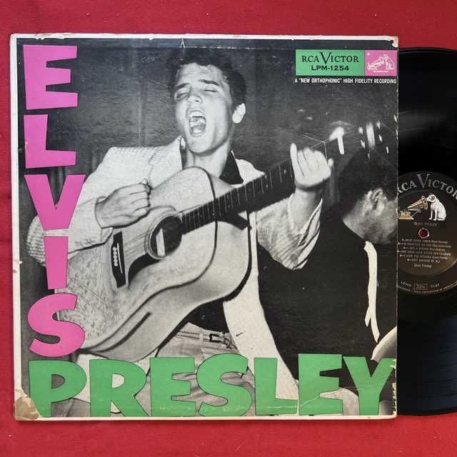 Elvis Presley - S/T - RCA Victor LPM 1254 - DG MONO - RARE ROCK LP