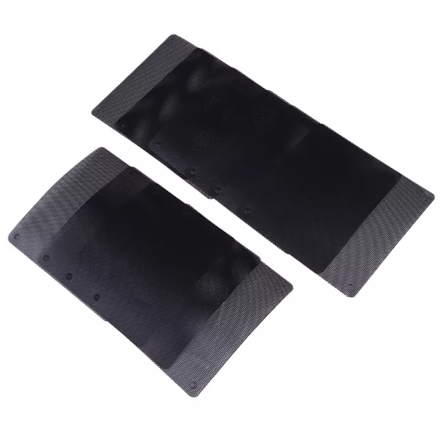 10Pcs 120mm PVC PC Fan Dust Filter Dustproof Case Computer Cooler Cover -wf