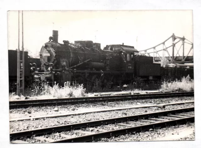 Foto DB Dampflok 57 1735 Bw Hagen Gbf im Bw Hagen Gbf 10.07.1968