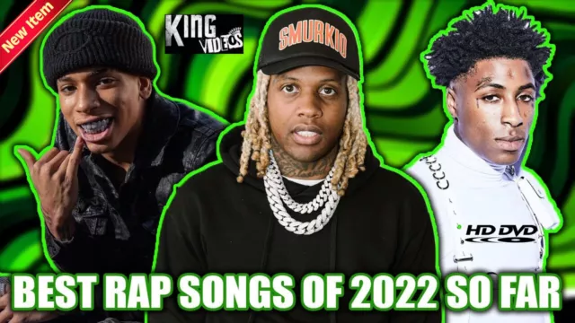 2022 Rap HipHop & RnB 76 Music Videos 2 DVDs Ft EST Gee, NBA YB, Polo G Lil Durk