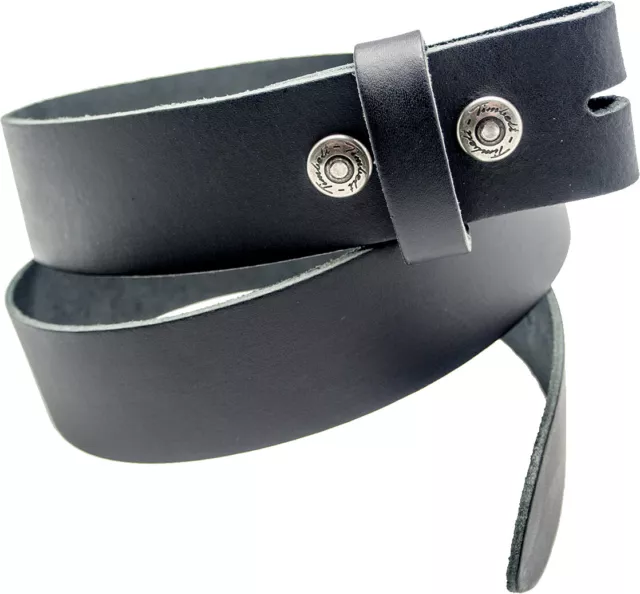 Leder Wechselgürtel Gürtel f. Buckle, Gürtelschnalle Rindsleder 70cm bis 130 cm