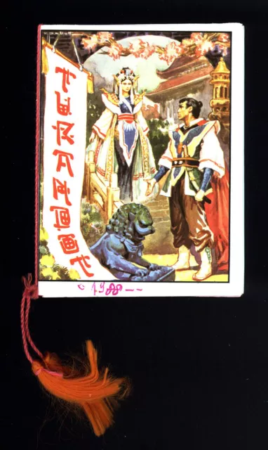 calendarietto da barbiere TURANDOT  1988