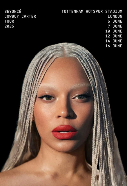 BEYONCÉ COWBOY CARTER June 2025 Tottenham Hotspur Stadium London Tour