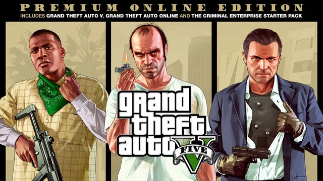 Grand Theft Auto V GTA 5: Premium Edition (PC) - Chiave giochi Rockstar [RIGA]