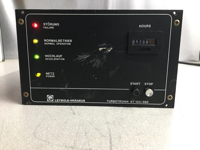 Leybold Turbotronik NT 150/360 Pump Controller