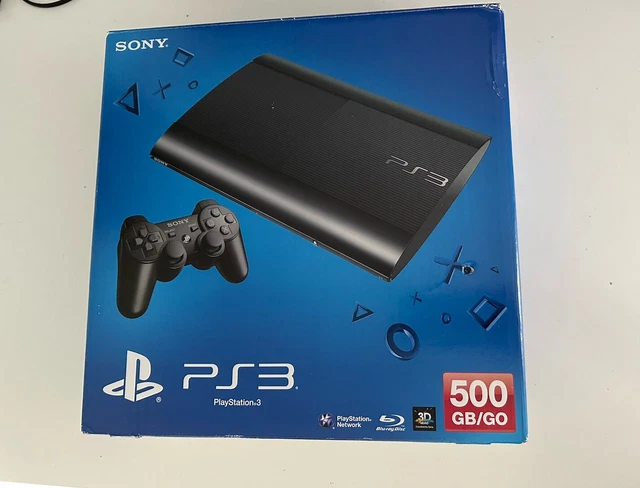 boîte vide console PS3 Ultra Slim 500 Go /sony/suremballage