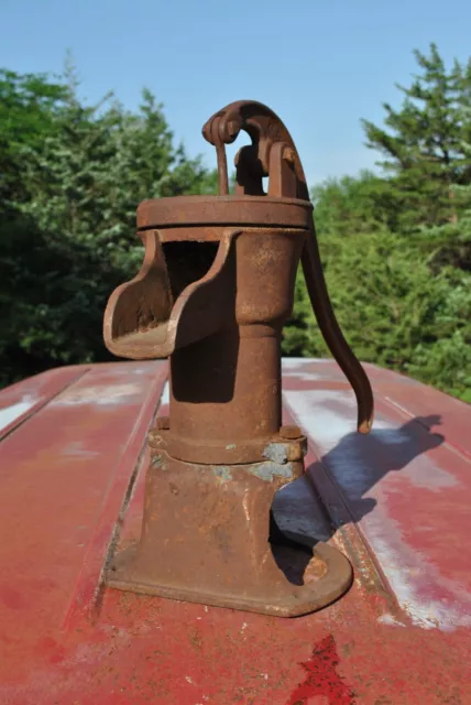 Vintage The Deming Co Salem OH #4 Cast Iron Antique Hand Water Pitcher Pump