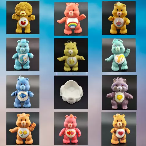 Care Bears & Cousins 1980s Vintage Poseable Vinyl Figures Toys (U Choose)