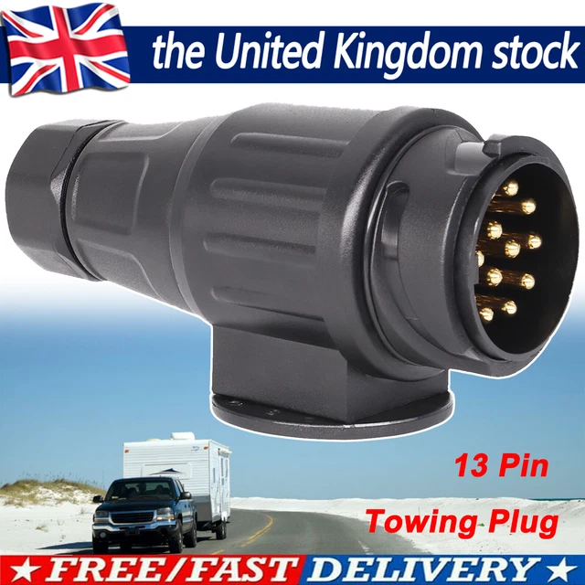 13 PIN TRAILER Plug Bar Caravans Socket Electrical Electrical Towing