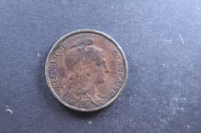 5 Centimes 1916 France Coin KM# 842