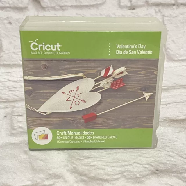 Cricut - Día de San Valentín - Cartucho y Manual - Libro de recortes Artesanías