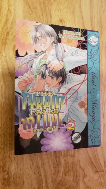 The Tyrant Falls in Love Volume 2 by Hinako Takanaga DMP/June BL Yaoi Manga