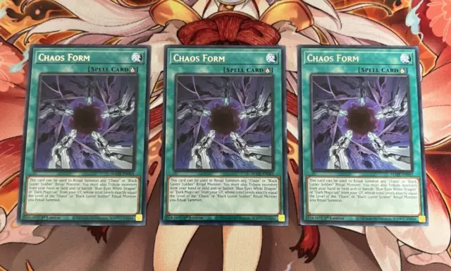 Yugioh x3 Chaos Form MAZE-EN061 Rare 1st Edition NM