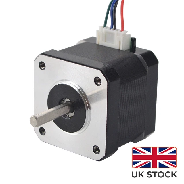 NEMA 17 STEPPER Motor 1.7A 44Ncm(62oz.in) High Torque 42 + Cable 3D ...